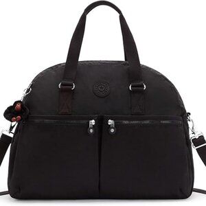 NWT Kipling Eugina Black Large Satchel Bag
